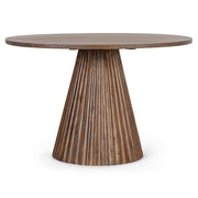 ORISSA barna mangófa étkezőasztal Ø 120 cm