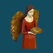 Orléans-i angyal figurás mécsestartó.