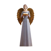 Orléans-i angyal figurás mécsestartó.