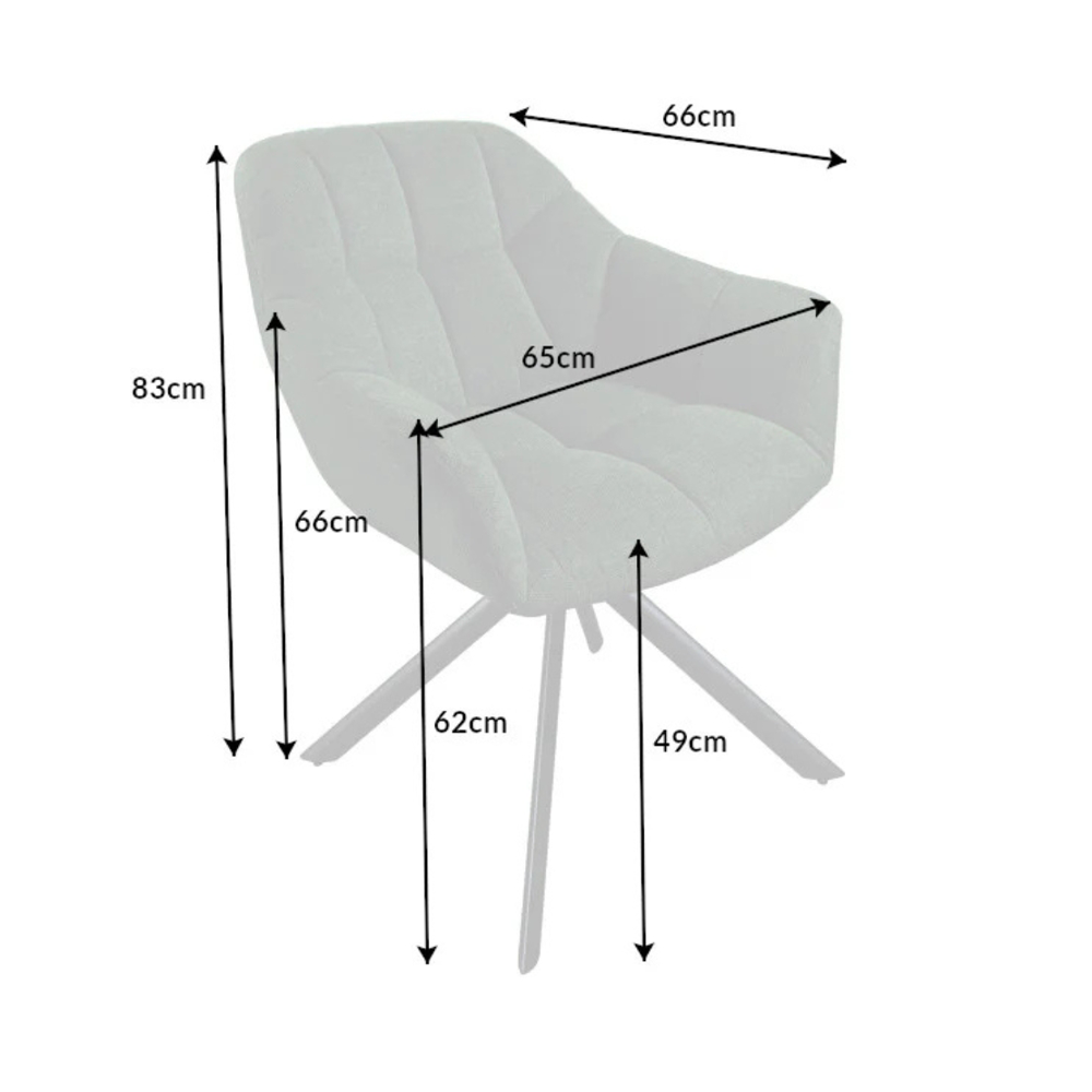 Zöld színű, 180 fokban forgatható, design szék.