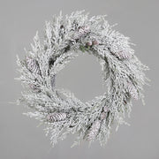 PINE havas mű fenyő koszorú Ø 48 cm falon függesztve