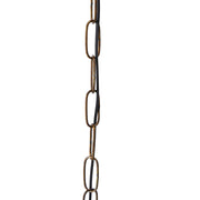 Vintage stílusú, bronzból készült, kézműves függeszték lámpa.