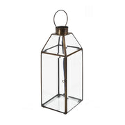 Vintage stílusú, bronzból készült, kézműves lámpás.