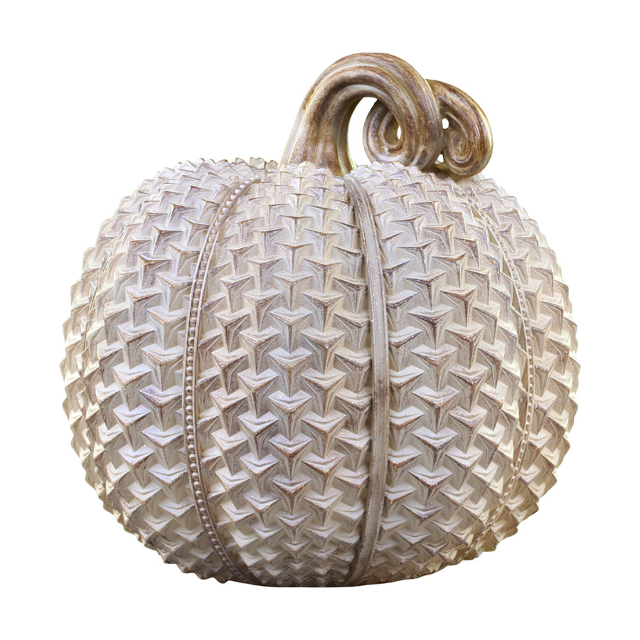 Antik tejeskávészínű, dísztök dekoráció.