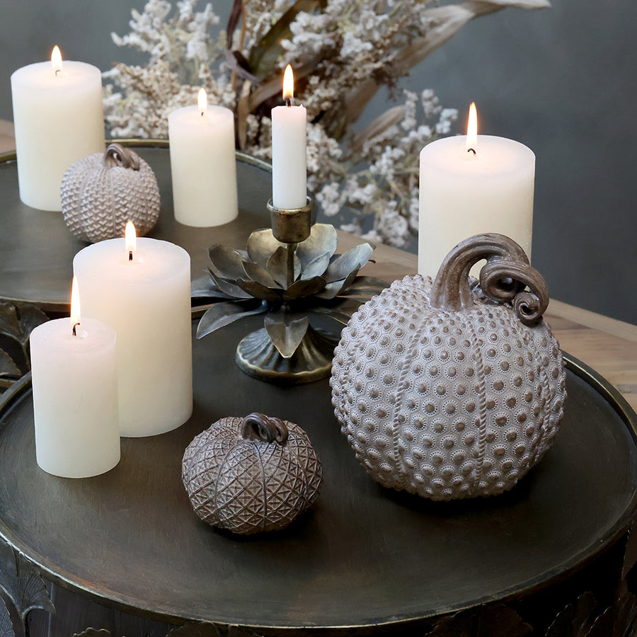 Antik tejeskávészínű, dísztök dekoráció.