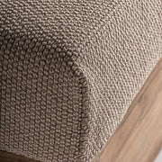 Kortárs teakfa napozóágy.