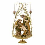 RELIGION nagy Szent Család kompozíció gyertyatartóval 115 cm – Goodwill