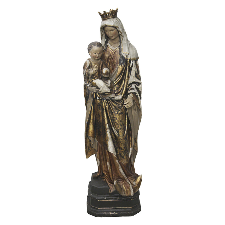 SACRED óriás Madonna szobor gyermek Jézussal, 129 cm