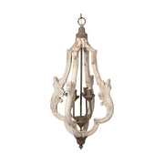 Klasszikus megjelenésű, rusztikus felületű, fa függeszték lámpa.