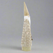 SHINY kollekció arany Mikulás szobor, kezében arany karácsonyfával.