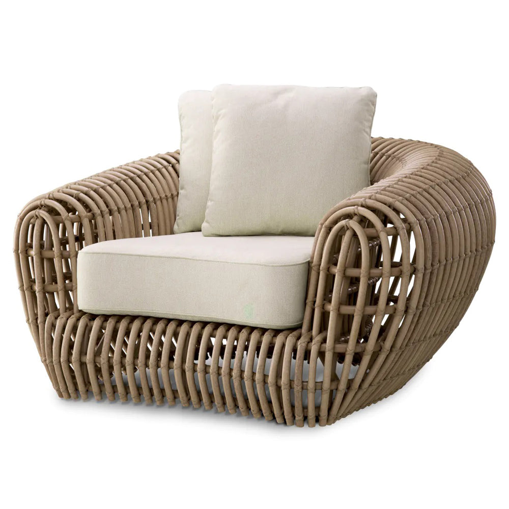 Eichholtz Siderno kültéri fotel – oldalnézet