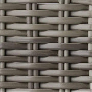 CHARLOT antikszürke műrattan kerti karosszék