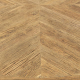 újrahasznosított tölgyfa felület közelről