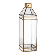 Vintage stílusú, alumíniumból készült, rézszínű kézműves lámpás.