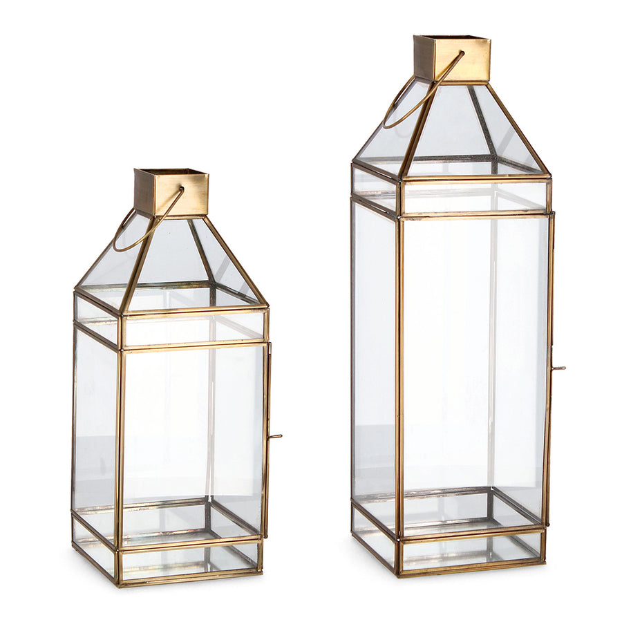 Vintage stílusú, alumíniumból készült, rézszínű kézműves lámpás.