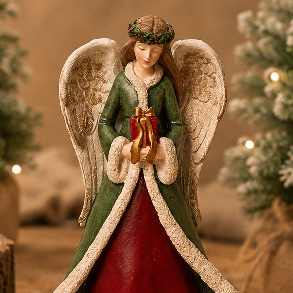 SPIRIT OF THE FOREST karácsonyi erdei angyal figura 25 cm