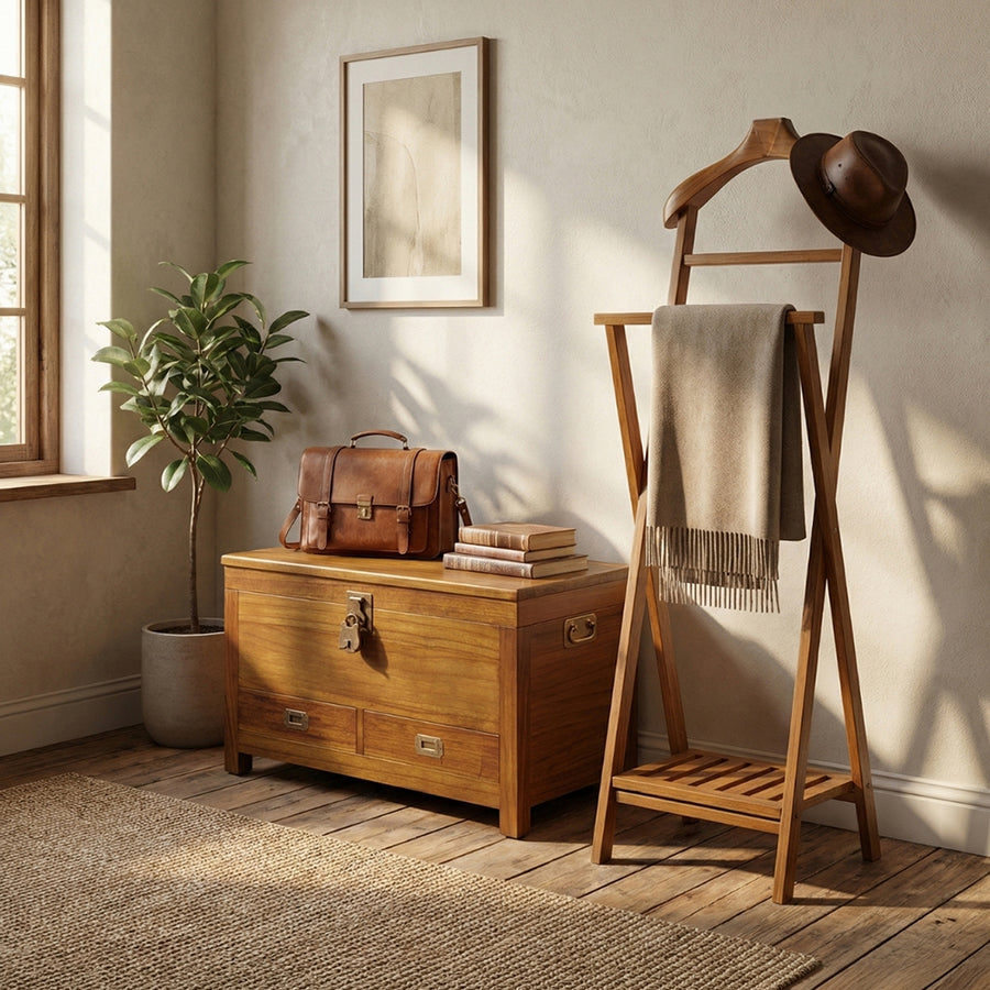 STAR mindifa szobainas enteriőrben ruhával és kiegészítőkkel