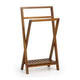 STAR tömör mindifa törölközőtartó állvány 95 cm több szintes kialakítással