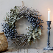 Szárított virágok koszorú mix.