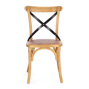 Natúr színű szilfa étkezőszék.