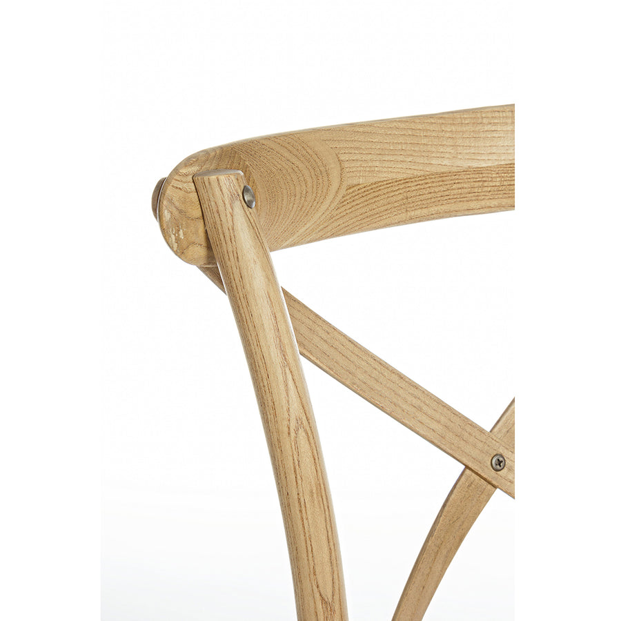 Natúr színű, thonet jellegű étkezőszék.