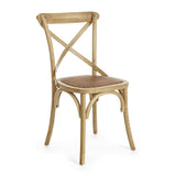 Natúr színű, thonet jellegű étkezőszék.
