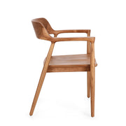 SUZY barna teakfa étkezőszék