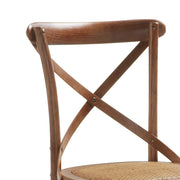 Thonet jellegű, barna színű tölgyfából készült étkezőszék.