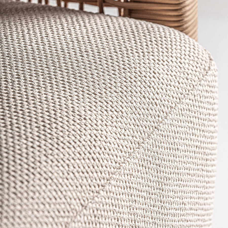 Kortárs teakfa kerti fotel.