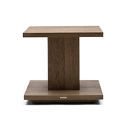 Vermont tölgyfa kisasztal 60 cm, masszív modern kialakítás, Rivièra Maison