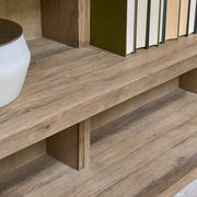 Vermont konzolasztal fa felület részlet, természetes tölgy erezet