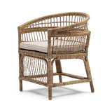 rattan karosszék perspektivikus nézet