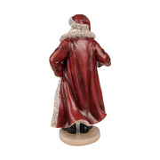 Bordó színű, klasszikus Mikulás figura