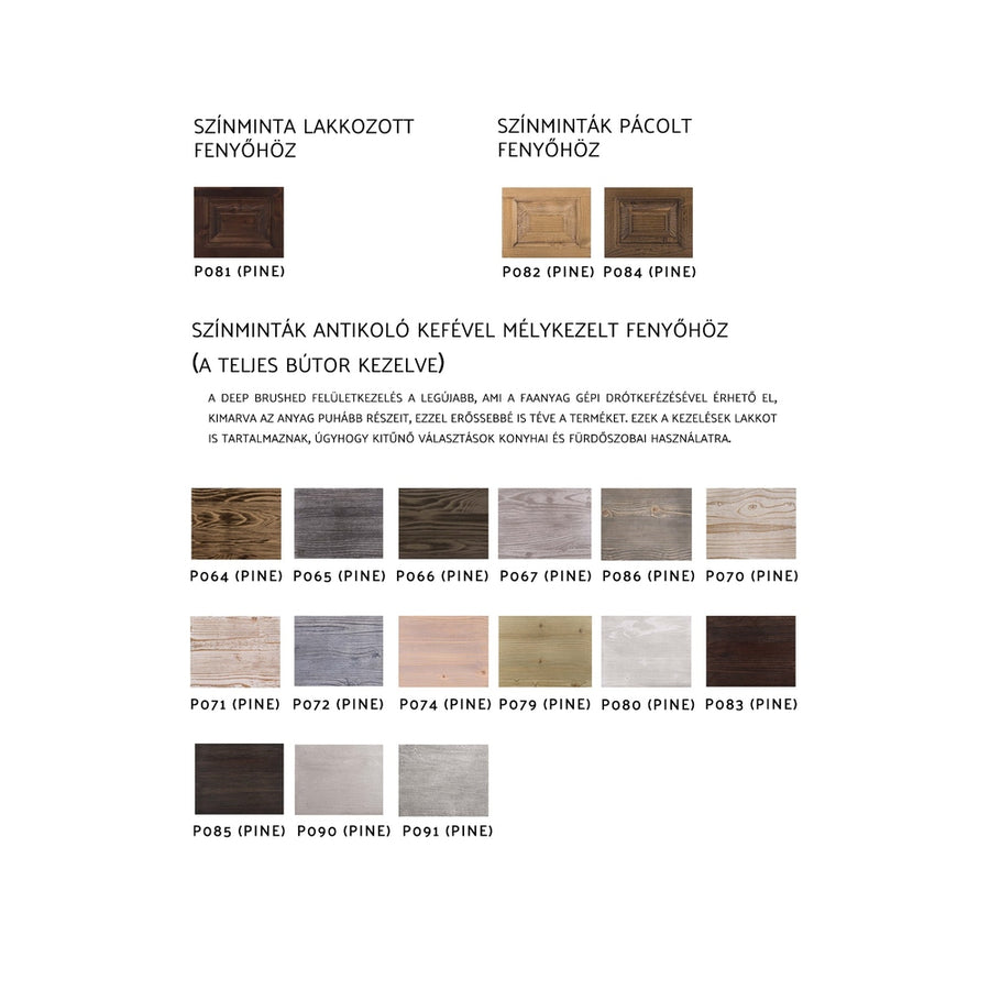 Színminta paletta "Maison"