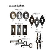 MAISON fenyőfa könyvszekrény 210 cm