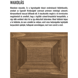Fenyőfa pohárszék - borszekrény 210 cm "Maison"