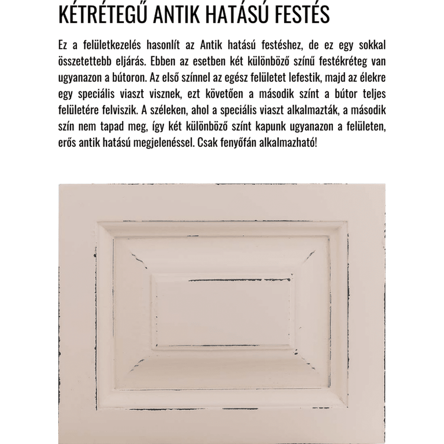 MAISON fenyőfa vitrin-könyvszekrény 210 cm