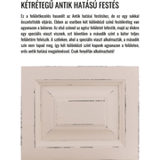 MAISON fenyőfa könyvszekrény 210 cm