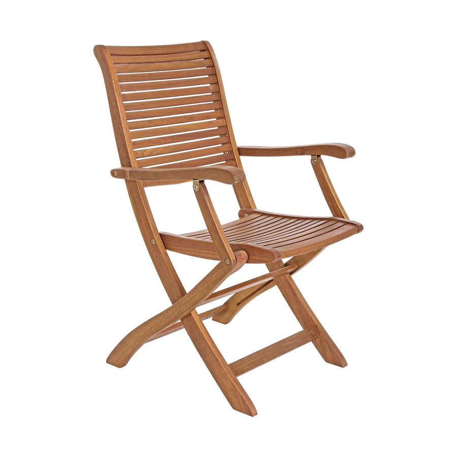 Akácfából készült kerti karosszék.