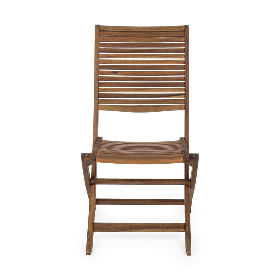 Akácfából készült kerti szék.