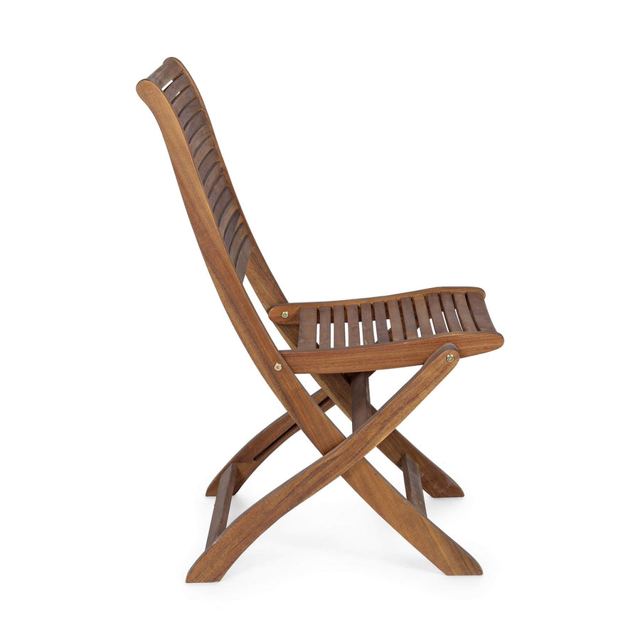 Akácfából készült kerti szék.