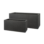 ADNA 2 db-os antracit kompozit ültetőládaszett 80 cm