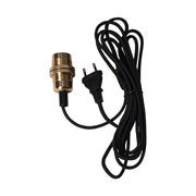 Modern stílusú, sárgaréz színű dekorfoglalat.