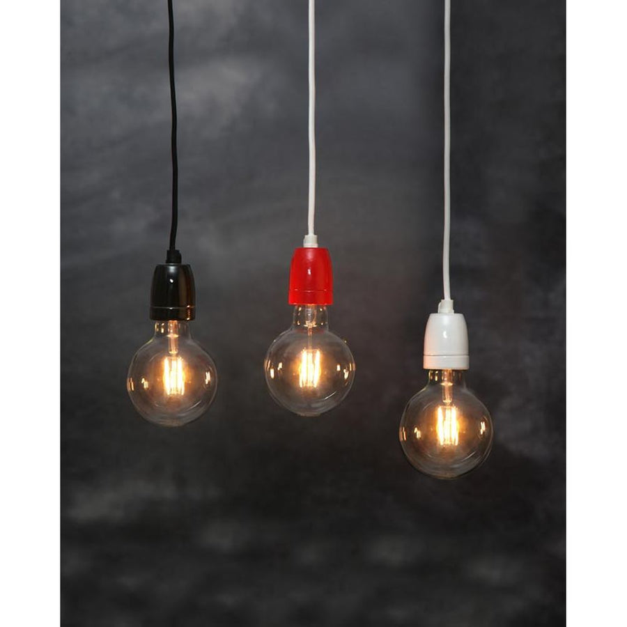 GALZE piros függő dekorfoglalat E27 4 cm