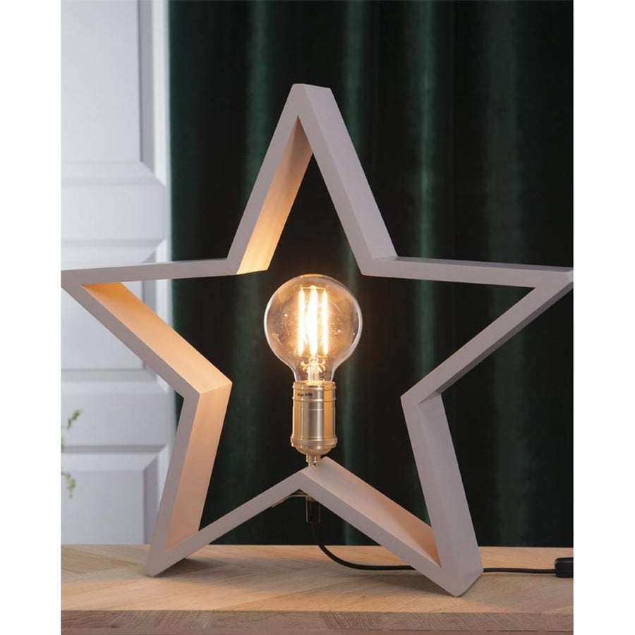 Clear Filament dekorációs izzó. Meleg fehér fényű LED dekorációs izzó áttetsző üveggel.