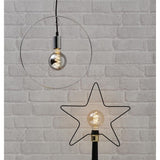 Amber Spiral Filament meleg fehér fényű, vintage LED dekorációs izzó borostyánszín üveggel.