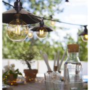 Vintage Gold dekorációs izzó. Meleg fehér fényű LED dekorációs izzó borostyánszín üveggel.