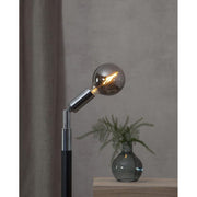 Heavy Smoke Filament meleg fehér fényű, dekorációs vintage izzó füstszínű üveggel.