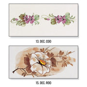 Festett kerámia minták.