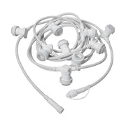 Connecta foglalatsor 10 darab E27-es foglalattal. 735 cm hosszú.